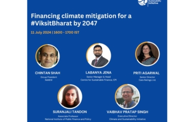 Financing climate mitigation for a Viksit Bharat by 2047